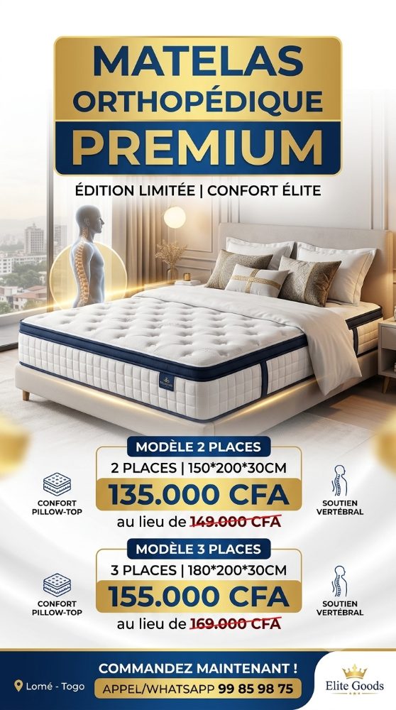 Matelas orthopédique Premium